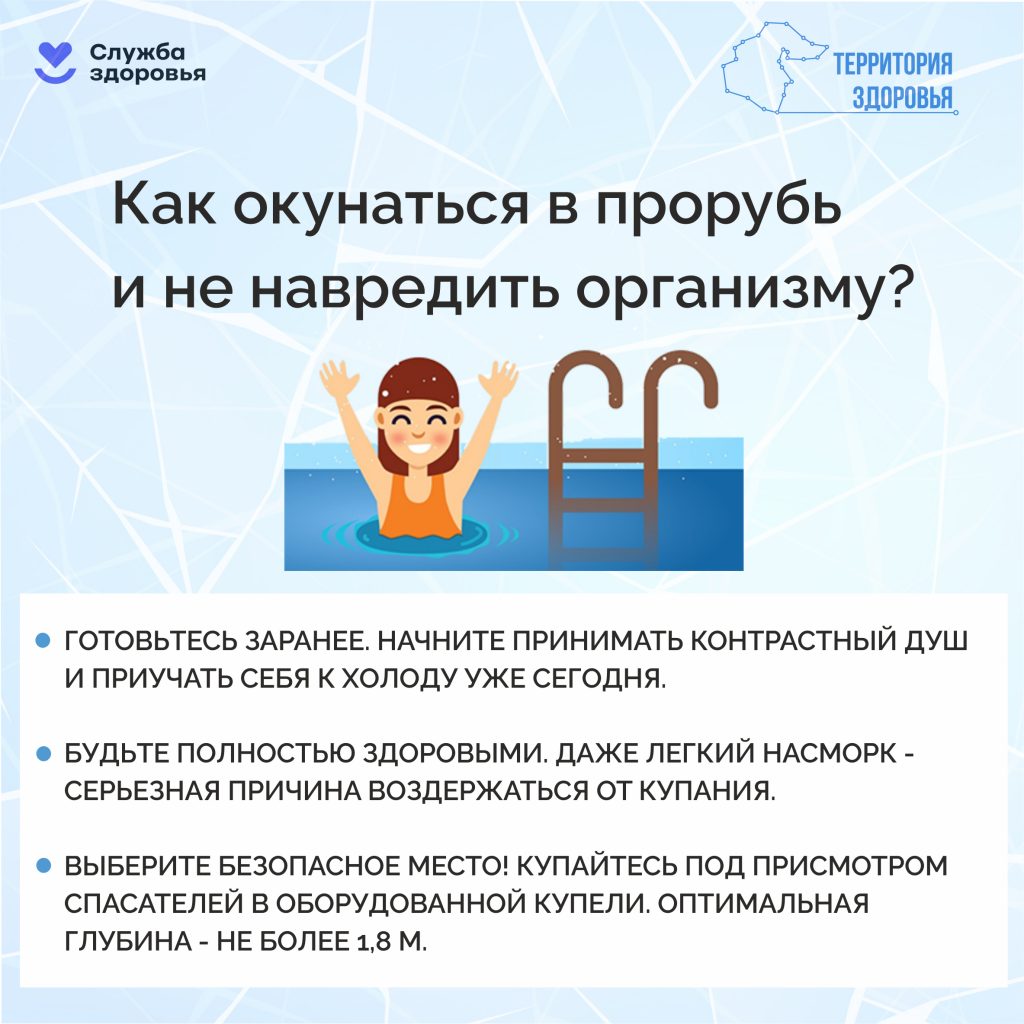 Окунуться в прорубь полезно, если знать, как правильно это делать — МАОУ  Заводоуковская СОШ №2